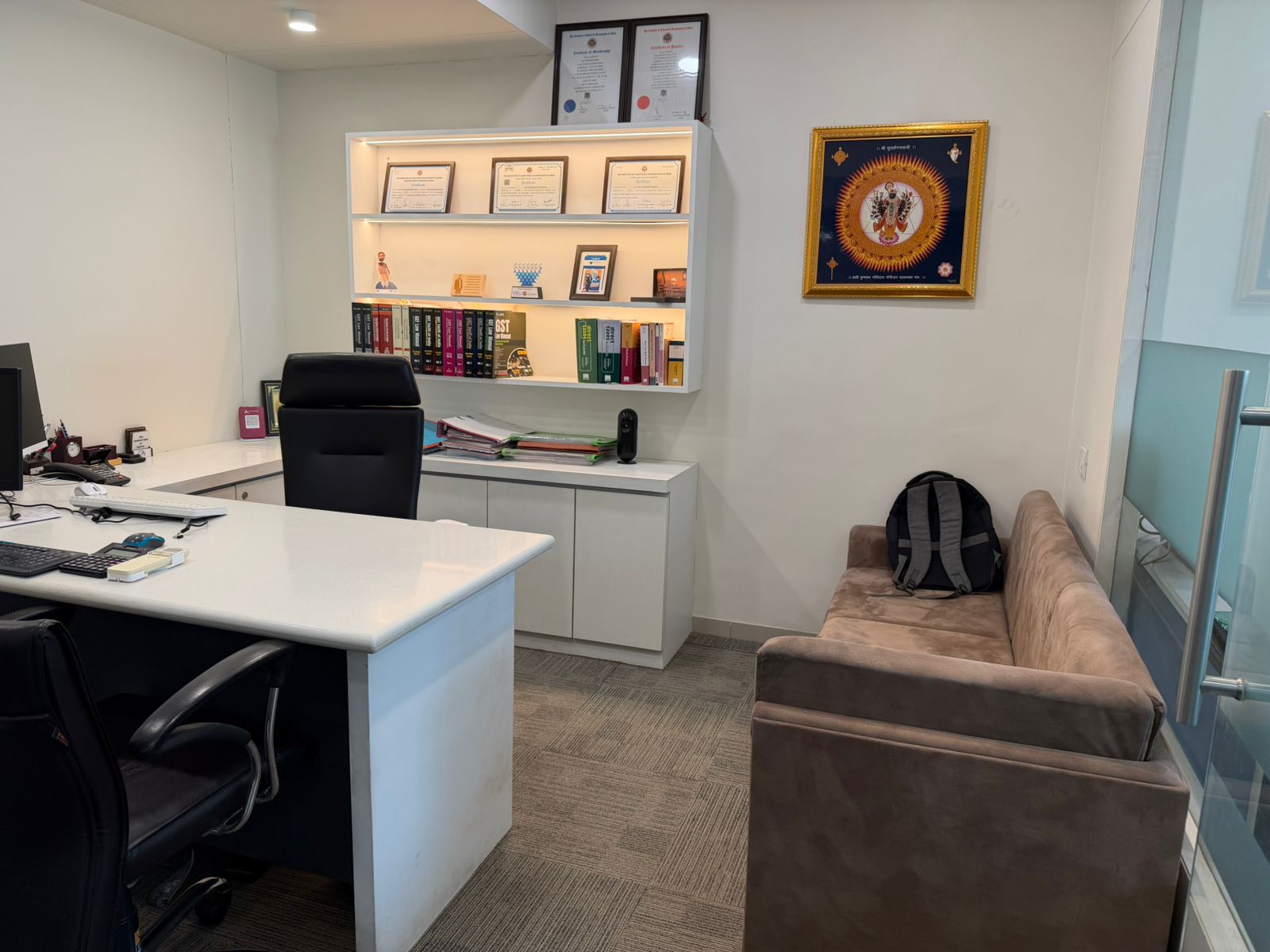 PSCA Ahmedabad office interior